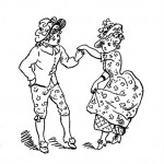 Vintage Coloring Sheets and Paper Dolls